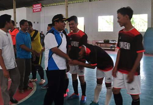 LensaHukum.co.id - Turnamen Futsal Bupati Cup Meriah - Turnamen Futsal Bupati Cup Meriah