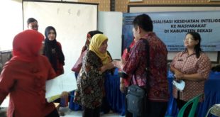 Sosialisasi Kesehatan Inteligensi Anak dari Pihak Kementrian Republik Indonesia