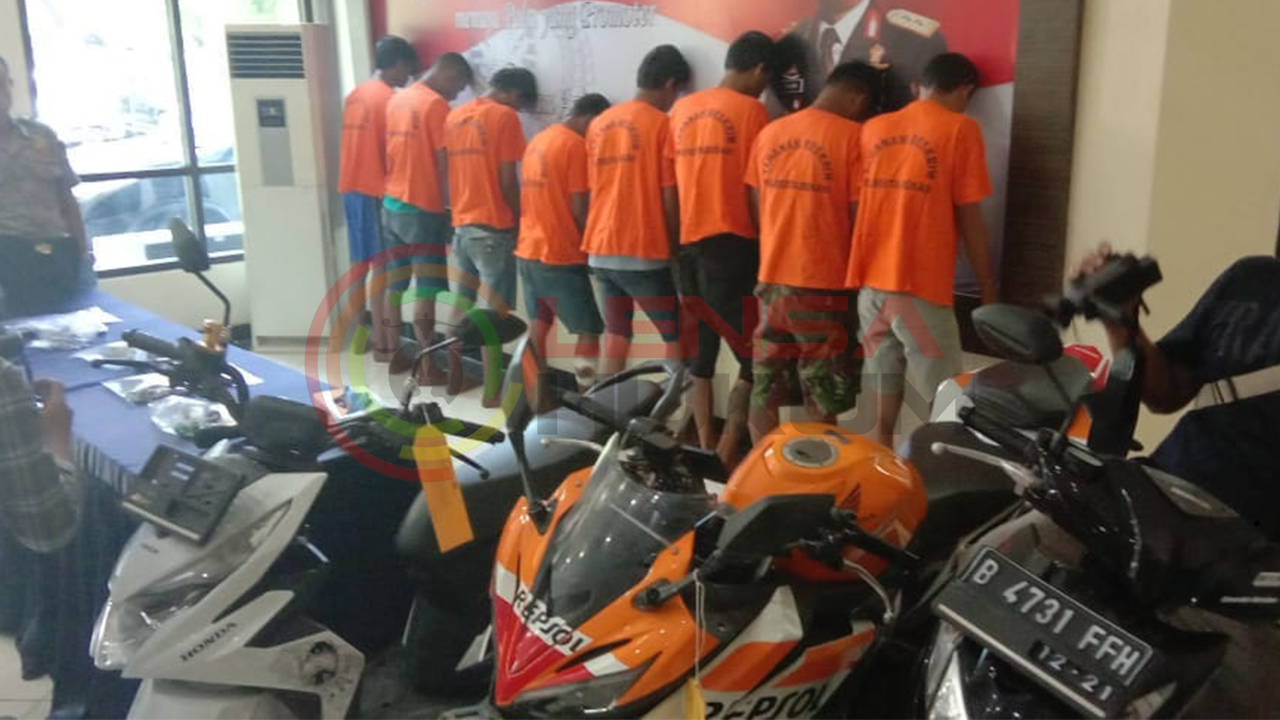 LensaHukum.co.id - Polres Metro Kabupaten Bekasi Menangkap 9 Pelaku Kejahatan 3 - Polres Metro Kabupaten Bekasi Menangkap 9 Pelaku Kejahatan