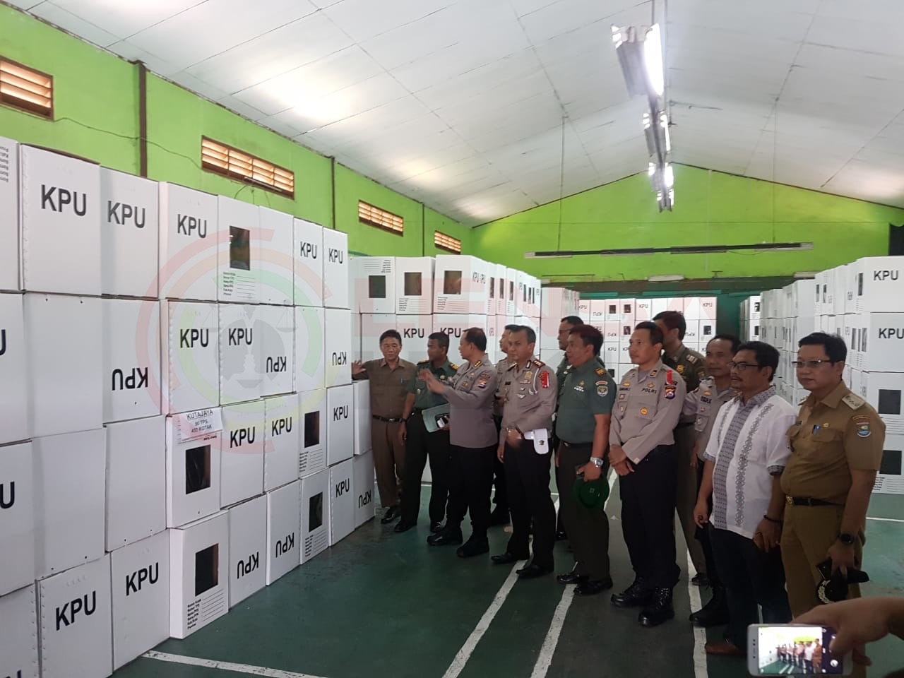 LensaHukum.co.id - IMG 20190406 WA0093 - Dires Narkoba Polda Banten Asistensi dan Monitoring Pengamanan Pemilu 2019