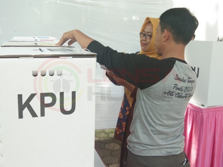 LensaHukum.co.id - IMG 20190409 WA0022 - KPU Kalideres Gelar Simulasi Pemungutan Suara