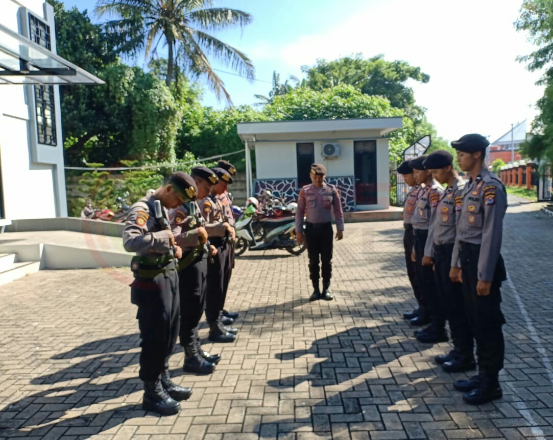 LensaHukum.co.id - IMG 20190410 WA0049 - Direktorat Samapta Polda Banten Perketat Keamanan Kantor KPU