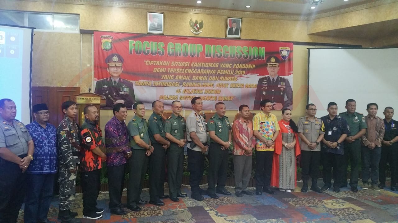 LensaHukum.co.id - IMG 20190411 WA0048 - Polres Metro Jakarta Barat Ciptakan Pemilu 2019 Aman Dan Damai