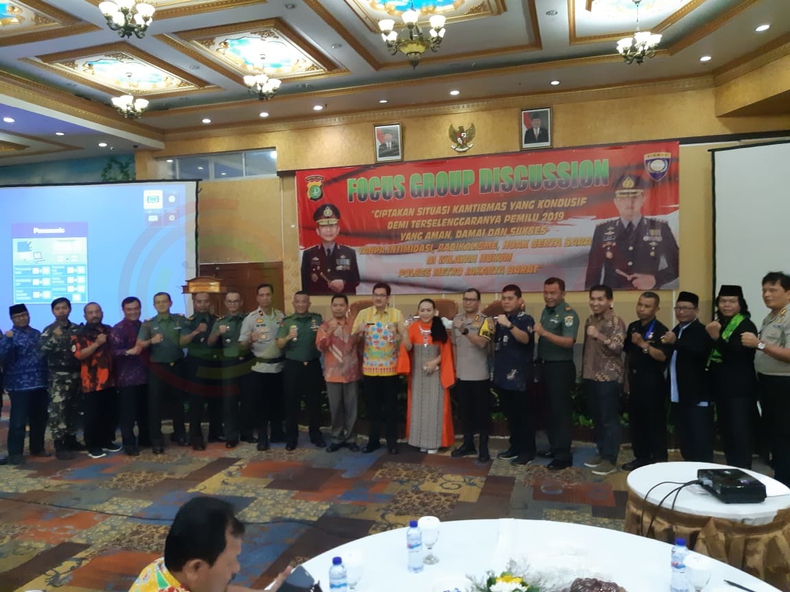 LensaHukum.co.id - IMG 20190411 WA0054 1 - Polres Metro Jakarta Barat Ciptakan Pemilu 2019 Aman Dan Damai