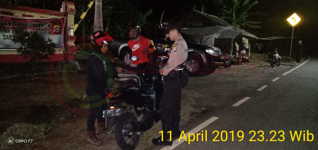 LensaHukum.co.id - IMG 20190412 WA0021 - Polsek serta Polres Lebak Banten Tutin Gelar Operasi