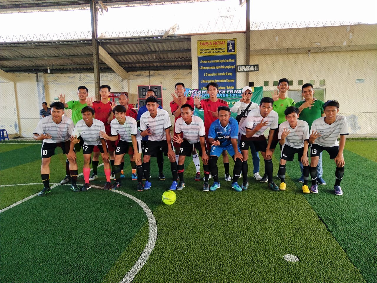 LensaHukum.co.id - IMG 20190413 WA0026 - Salam 4 Jari Cup Bersama Calon Dewan MOHAMMAD USEP.SE