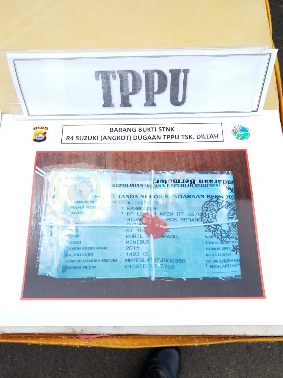 LensaHukum.co.id - IMG 20190415 WA0093 - Polda Banten Ungkap Kasus Pencucian Uang Dari Hasil Narkotika