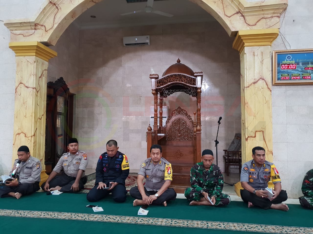 LensaHukum.co.id - IMG 20190416 WA0016 - TNI Bersama Polda Banten Gelar Membaca Yasin Dan Zikir Bersama