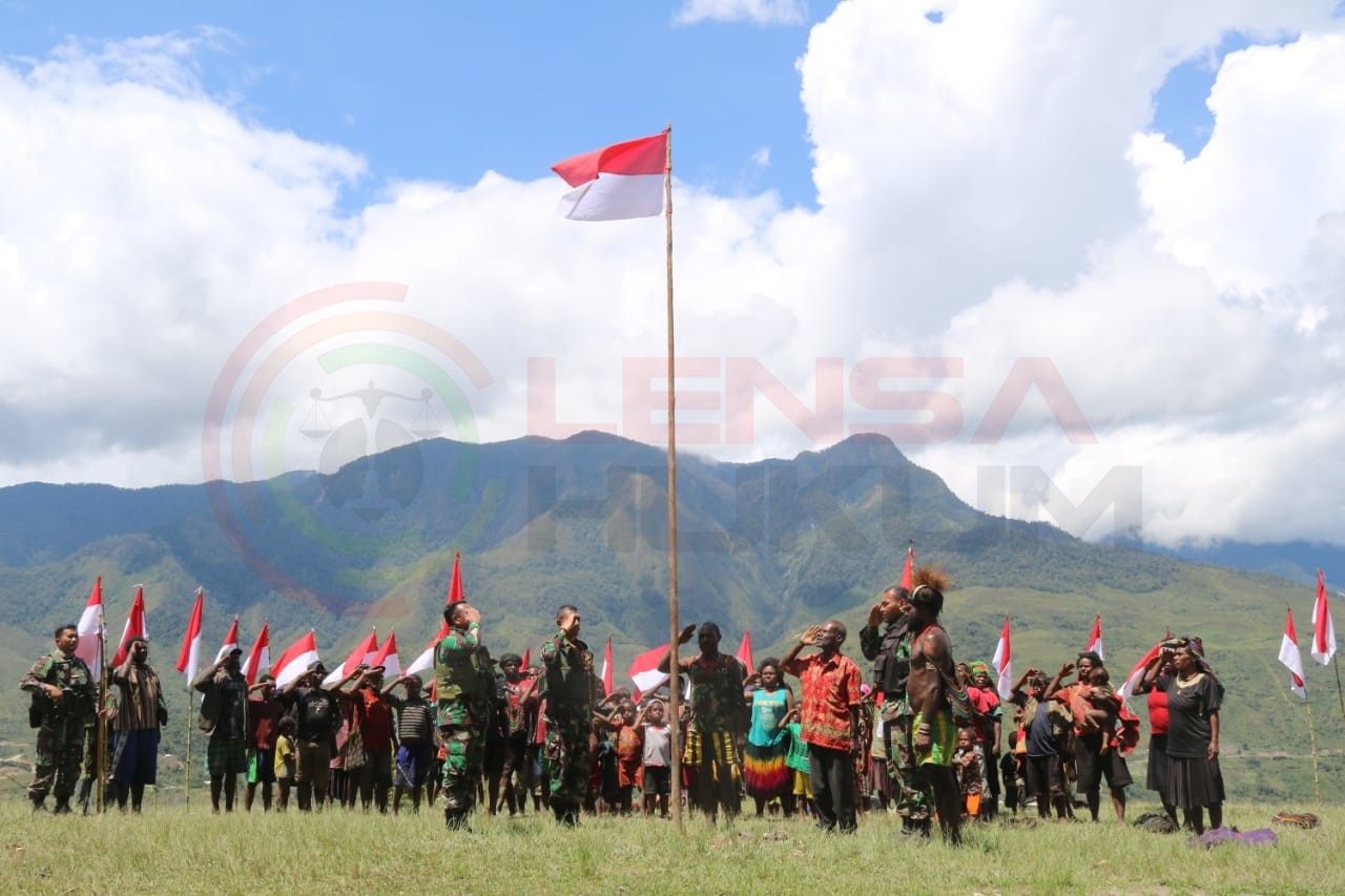 LensaHukum.co.id - IMG 20190428 WA0022 - Deklarasi Setia NKRI Warga Puncak Jaya Serahkan Alat Perang