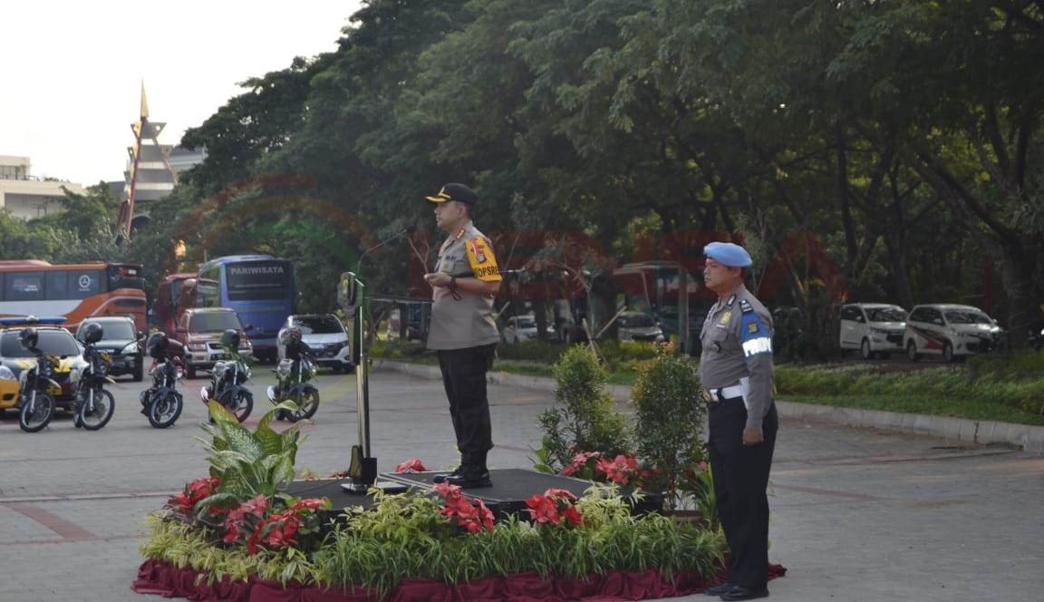 LensaHukum.co.id - Polres Metro Jakarta Utara Gelar Apel Dalam Rangka Pengamanan Pemilu 2019 2 - Polres Metro Jakarta Utara Gelar Apel Dalam Rangka Pengamanan Pemilu 2019