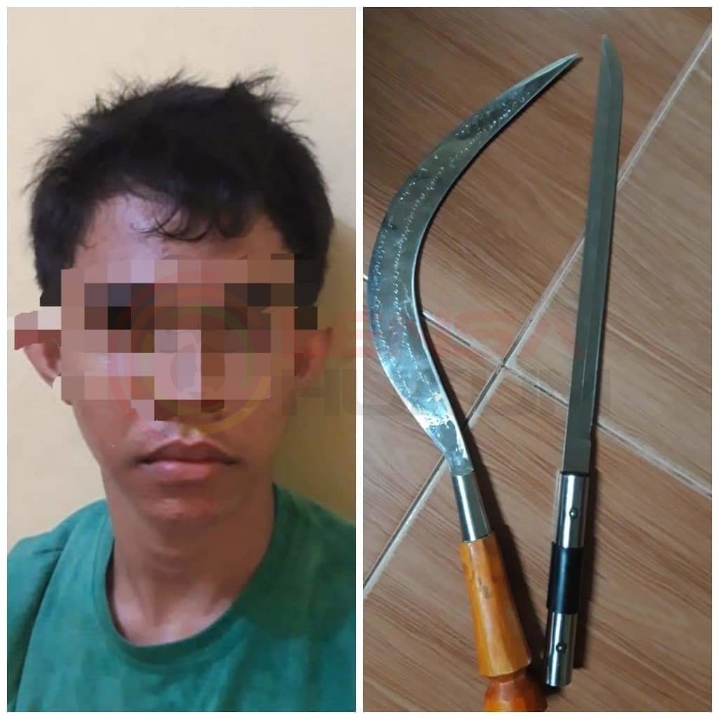 LensaHukum.co.id - IMG 20190505 WA0125 - Polsek Tambora Mengamankan Seorang Pemuda Bawa Senjata Tajam