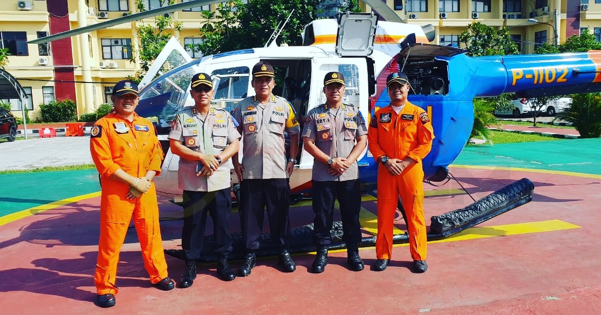 LensaHukum.co.id - IMG 20190606 WA0054 - Jamin Keamanan Lebaran,Karo Ops Pimpin Patroli Udara Ke Merak Dan Anyer