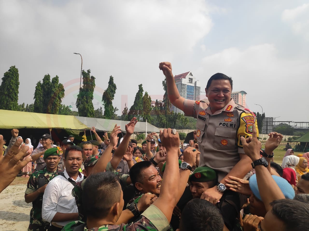 LensaHukum.co.id - IMG 20190617 WA0118 - Markas Kodim 0503 Mendatangi Kantor Polisi