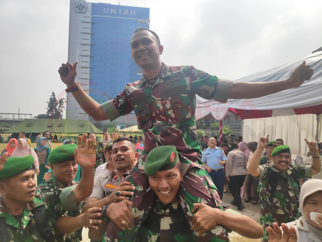 LensaHukum.co.id - IMG 20190617 WA0120 - Markas Kodim 0503 Mendatangi Kantor Polisi