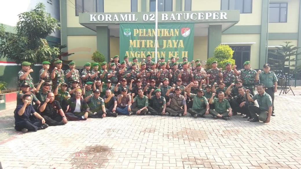 LensaHukum.co.id - IMG 20190622 WA0150 - Pelantikan Angkatan Ke-2 Koramil 02/Btc Dan Pembekalan Mitra Jaya Oleh Danramil 02/Btc