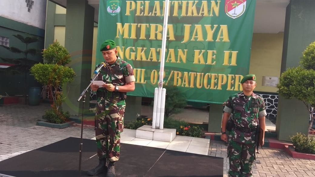 LensaHukum.co.id - IMG 20190622 WA0151 - Pelantikan Angkatan Ke-2 Koramil 02/Btc Dan Pembekalan Mitra Jaya Oleh Danramil 02/Btc