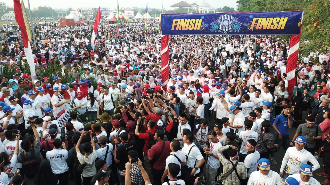LensaHukum.co.id - IMG 20190623 WA0019 - 65 Ribu Warga Banten Hadiri Millenial Road Safety
