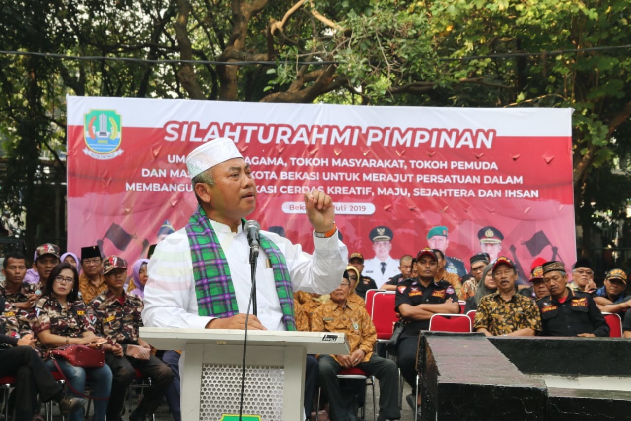 LensaHukum.co.id - IMG 20190706 WA0050 - Silaturahmi Di Monumen Perjuangan Rakyat Bekasi Bersama Walikota Bekasi