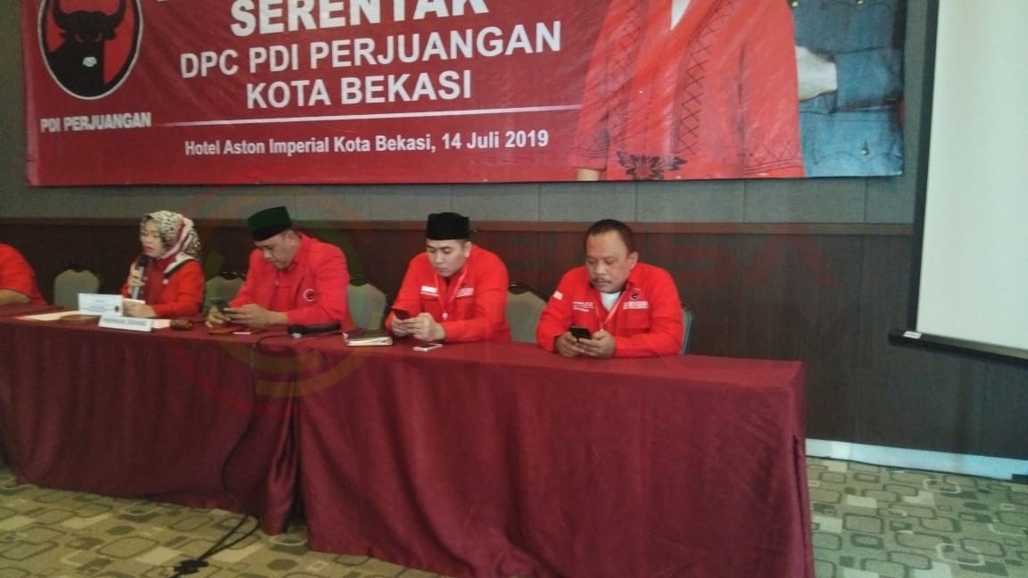 LensaHukum.co.id - IMG 20190714 WA0039 1 - PDI Perjuangan menggelar konfercab Di Hotel Aston kota Bekasi