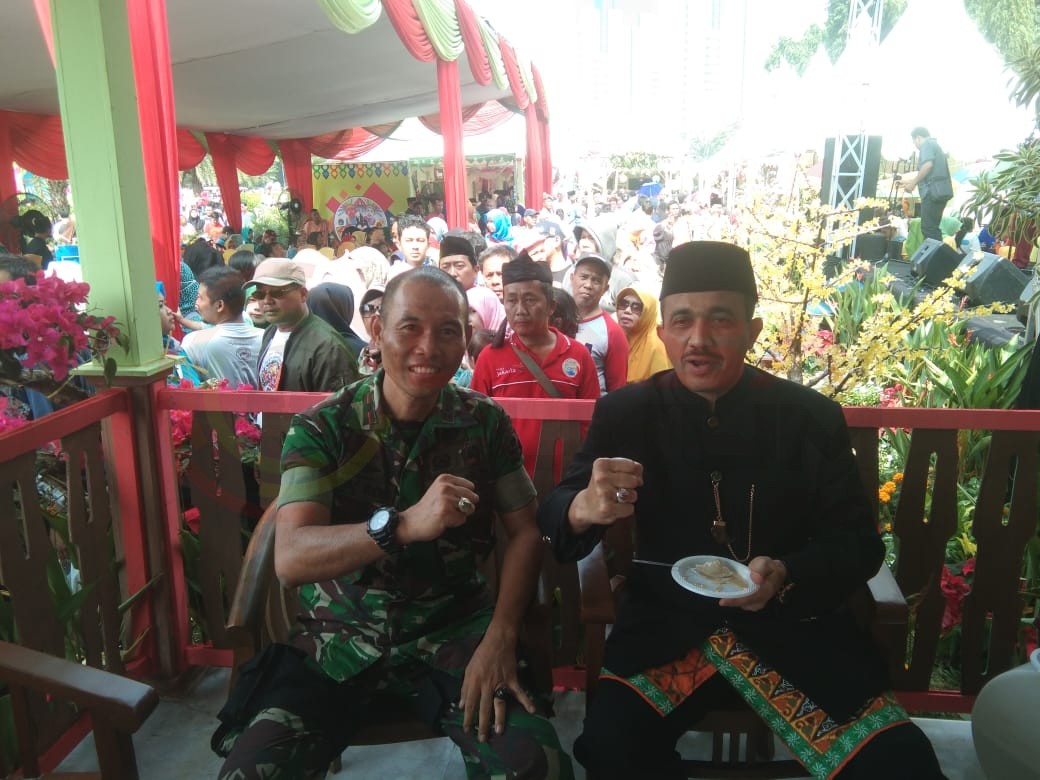 LensaHukum.co.id - IMG 20190721 WA0060 - Danramil Matraman Menyaksikan Pekan Budaya Lebaran Betawi Ta.2019