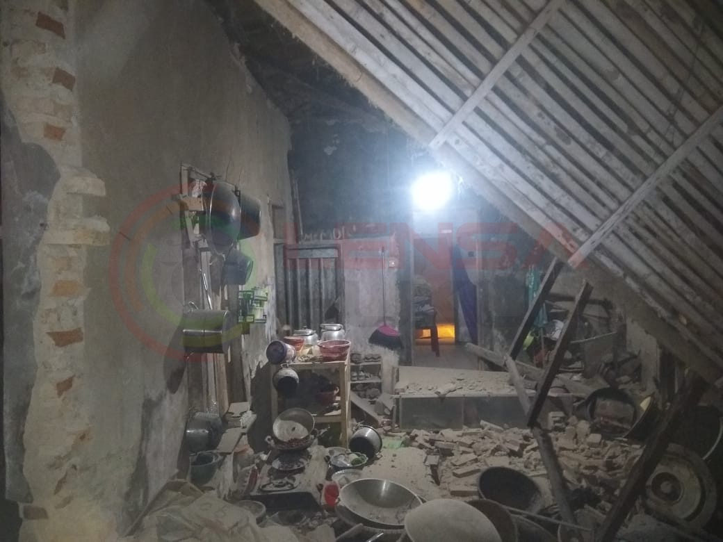 LensaHukum.co.id - IMG 20190803 WA0010 - Wakapolda Banten Sampaikan Informasi Kerusakan Materiil Akibat Gempa