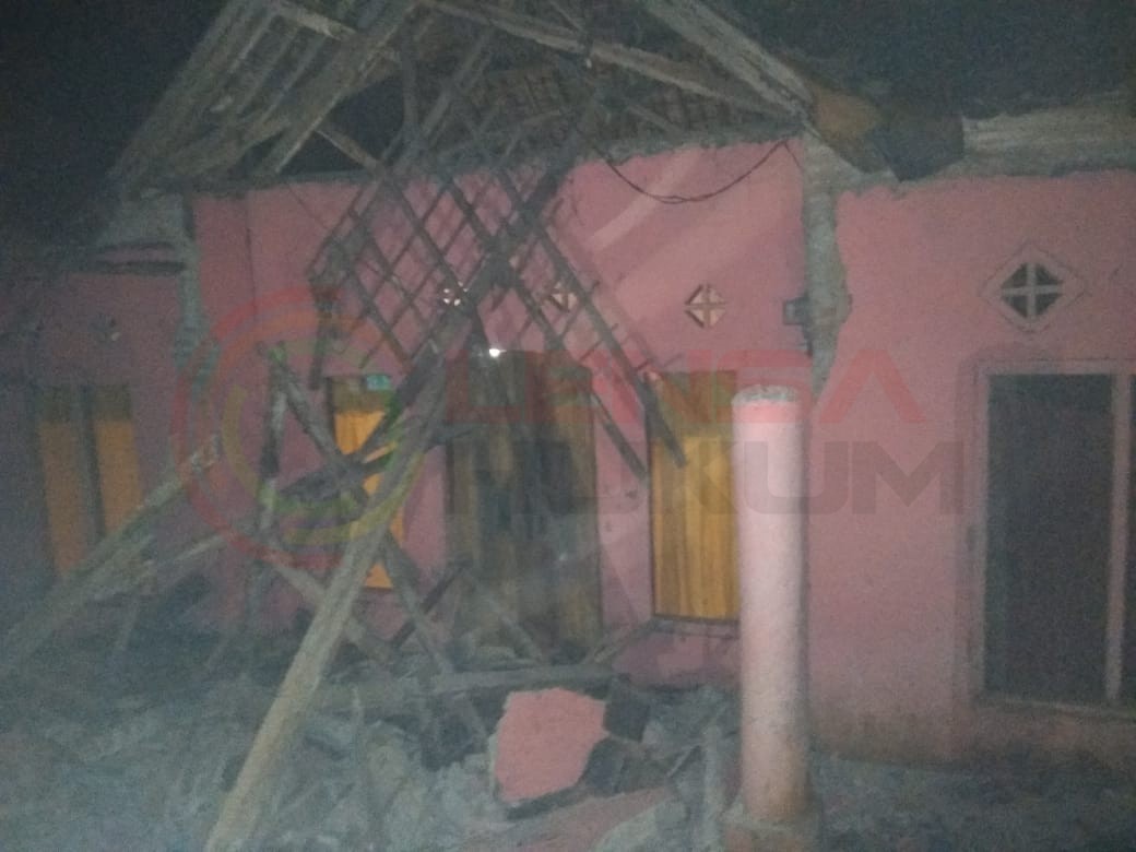 LensaHukum.co.id - IMG 20190803 WA0012 - Wakapolda Banten Sampaikan Informasi Kerusakan Materiil Akibat Gempa