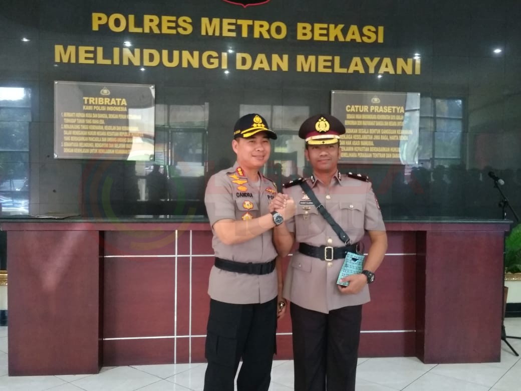 LensaHukum.co.id - IMG 20190823 WA0047 - Serah Terima Jabatan Kapolsek Tambun Di Polres Metro Bekasi