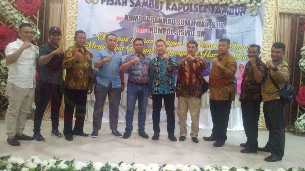 LensaHukum.co.id - IMG 20190825 WA0017 - Polsek Tambun Polresta Metro Bekasi Adakan Kegiatan Pisah Sambut
