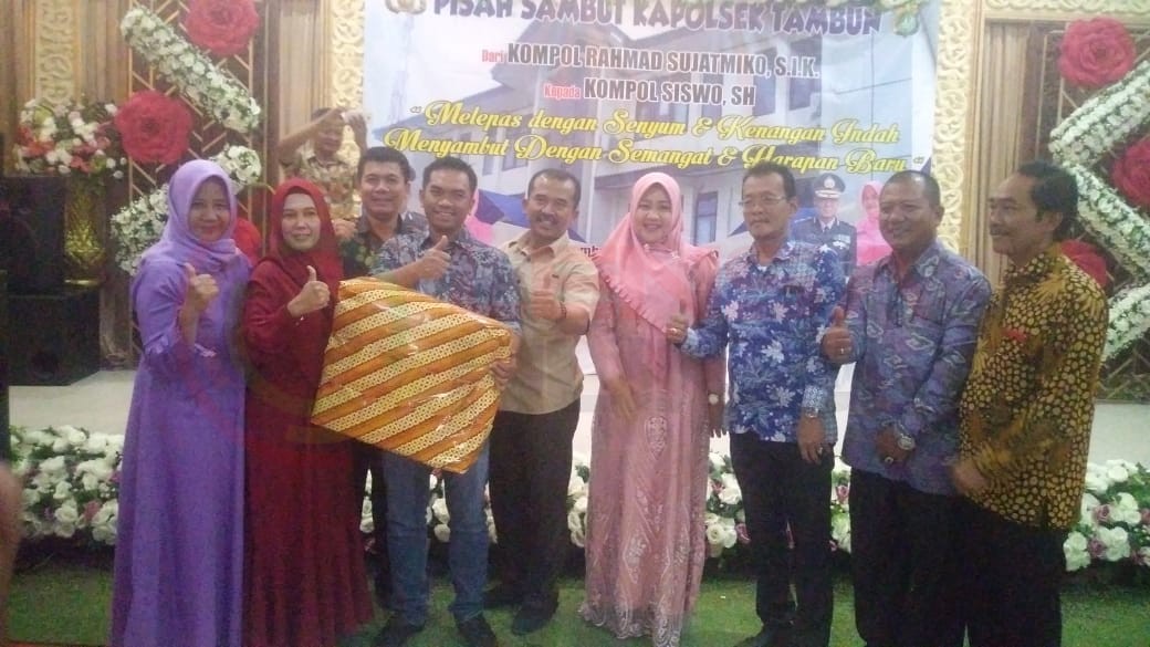 LensaHukum.co.id - IMG 20190825 WA0018 - Polsek Tambun Polresta Metro Bekasi Adakan Kegiatan Pisah Sambut