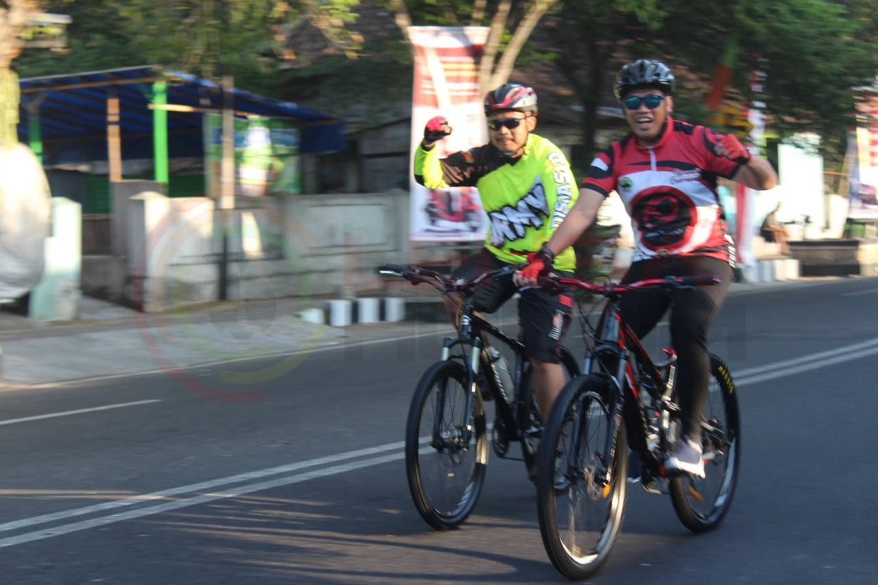 LensaHukum.co.id - IMG 20190825 WA0043 - Kasdam IV Diponegoro Ramaikan Fun Bike HUT Jawa Tengah