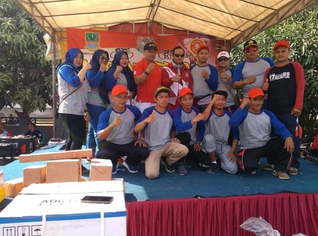 LensaHukum.co.id - Screenshot 20190825 135007 Facebook 2 - Desa Lubang Buaya Mengadakan Lomba Goes Sepeda Bersama Masyarakat