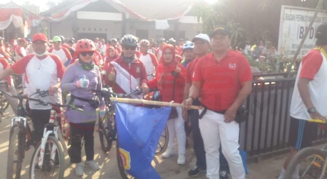 LensaHukum.co.id - Screenshot 20190825 135035 Facebook 2 - Desa Lubang Buaya Mengadakan Lomba Goes Sepeda Bersama Masyarakat