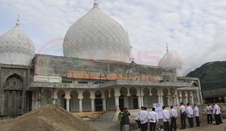 LensaHukum.co.id - IMG 20190905 WA0107 - Masjid Agung Babussalam Simpang Tiga Redelong Di Perluas Pemerintah Kucurkan Dana Rp.3,4 M
