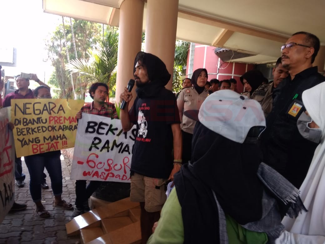 LensaHukum.co.id - IMG 20190911 WA0040 - Aksi Warga Pekayon Jakasetia Demo Menuntut Haknya Di Kantor BPN Kota Bekasi