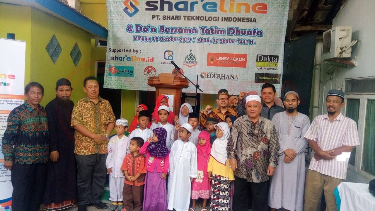 LensaHukum.co.id - IMG 20191006 WA0061 - Launching Perdana Shareline Dan Doa Bersama Yatim Dhuafa