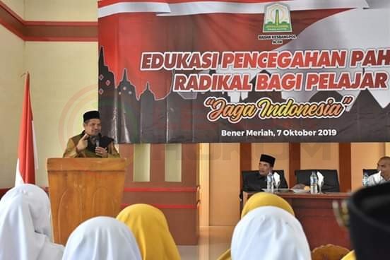 LensaHukum.co.id - IMG 20191007 WA0056 - Pelajar Kabupaten Bener Meriah Ikuti Pencegahan Paham Radikal