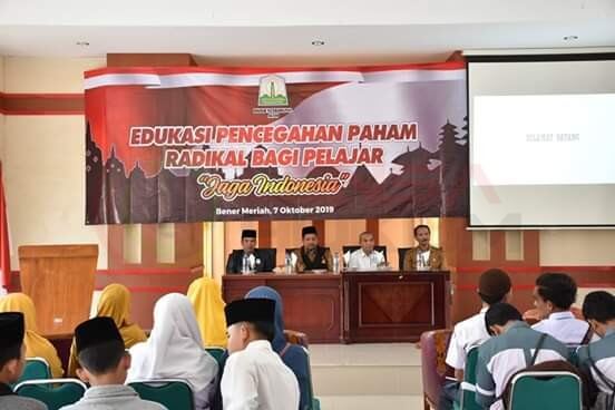 LensaHukum.co.id - IMG 20191007 WA0057 - Pelajar Kabupaten Bener Meriah Ikuti Pencegahan Paham Radikal