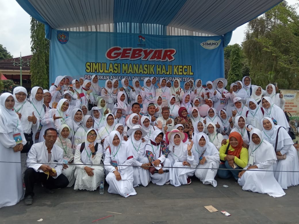 LensaHukum.co.id - IMG 20191130 WA0065 1 - Simulasi Manasik Haji Kecil Di ikuti Oleh 7547 Siswa Paud Se Kabupaten Tegal