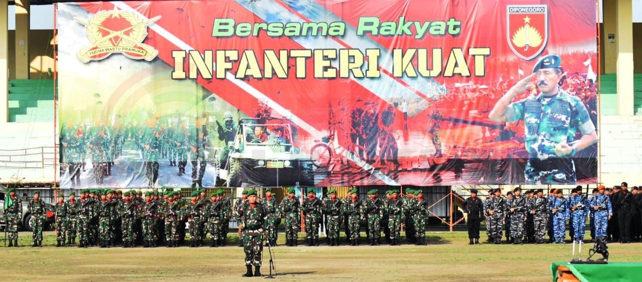 LensaHukum.co.id - IMG 20191219 WA0036 - Kodam IV Diponegoro Peringati Hari Infantri Ke-71 Di Gor Trisanja Kabupaten Tegal