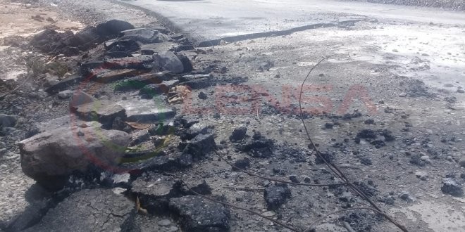 LensaHukum.co.id - IMG 20191220 WA0039 660x330 - Proyek Peningkatan Jalan Bandara Rembele Puncak Origon Diduga Dikerjakan Asal Jadi