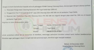 LensaHukum.co.id - IMG 20191221 WA0020 310x165 - PDAM Cabang Cikarang Utara Tidak Tepat Janji Kepada Konsumen