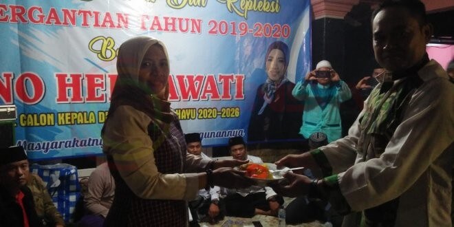 LensaHukum.co.id - IMG 20200104 WA0057 660x330 - Menyambut Tahun Baru Ino Herawati Calon Kepala Desa Lakukan Istiqosah DiKediamannya