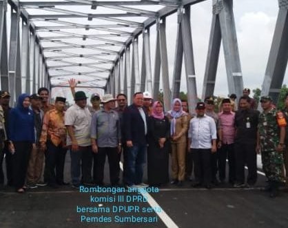 LensaHukum.co.id - IMG 20200121 WA0065 418x330 - Jembatan Pebayuran Rengas Dengklok Sudah Bisa Dinikmati Pengguna