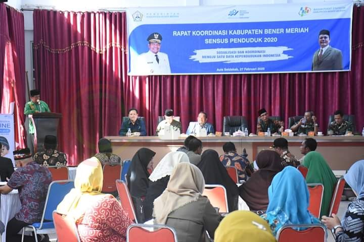 LensaHukum.co.id - IMG 20200227 WA0054 - Asisten 2 Buka Rakor Sensus Penduduk Tahun 2020 Kabupaten Bener Meriah