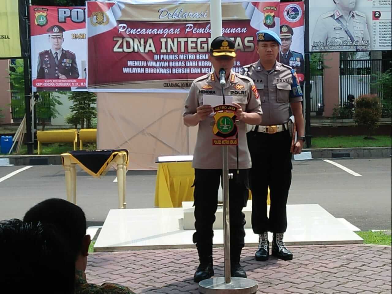 LensaHukum.co.id - IMG 20200304 WA0045 - Polres Metro Bekasi Musnakan Barang Bukti Narkoba