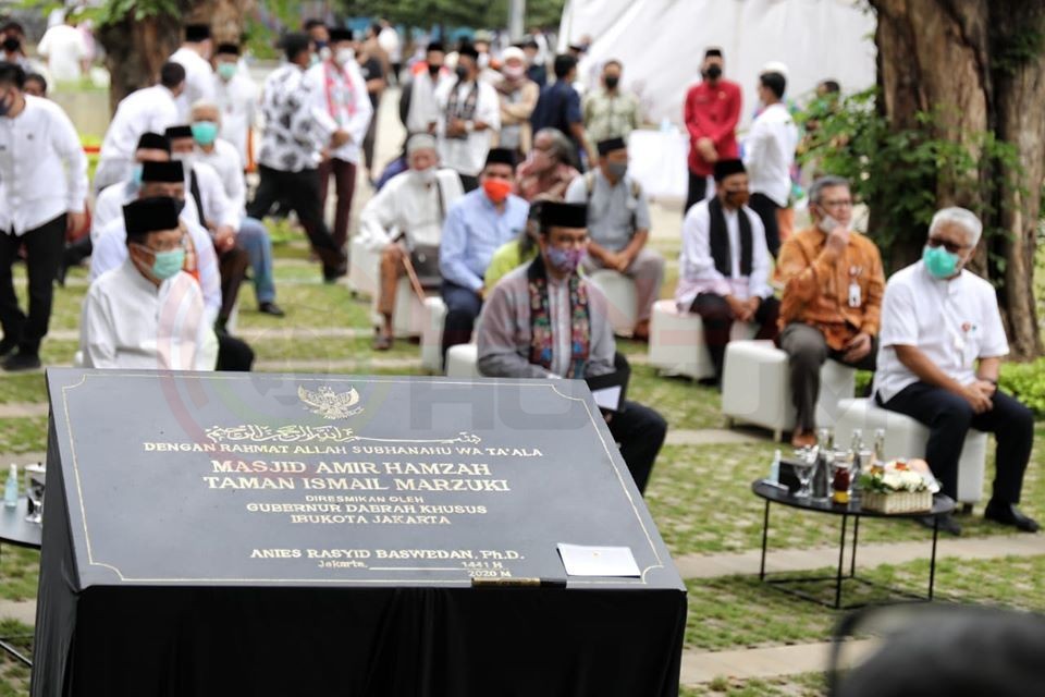 LensaHukum.co.id - IMG 20200703 WA0013 - Gubernur DKI Jakarta Anies Baswedan Pemanfaatan Kembali Masjid Amir Hamzah