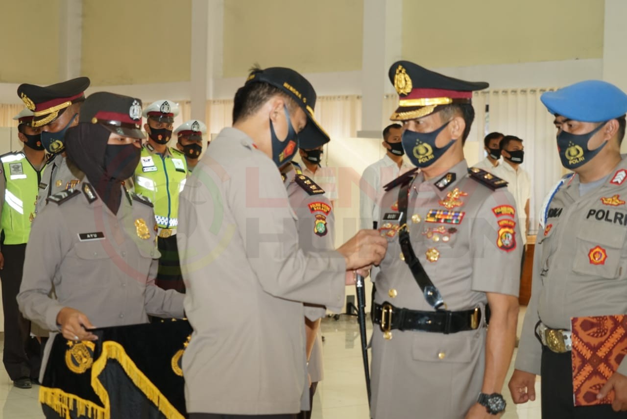 LensaHukum.co.id - IMG 20200727 WA0029 - Polres Metro Bekasi Sertijab Kasat Lantas Dan Kasat Narkoba