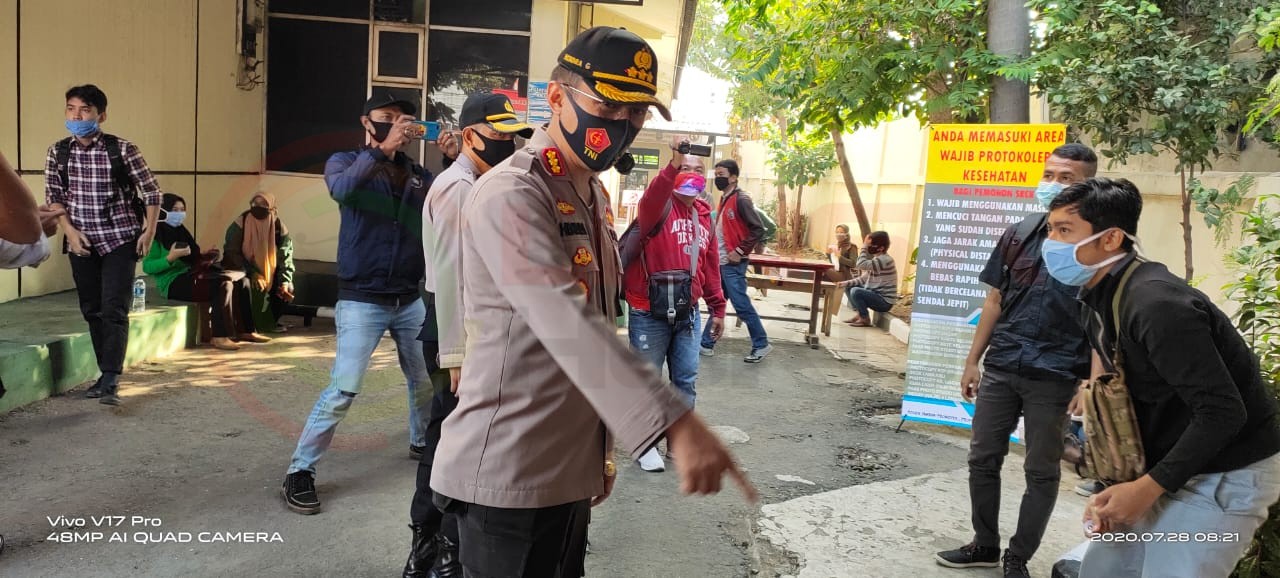 LensaHukum.co.id - IMG 20200728 WA0015 - Kapolres Kunjungan Hari Kedua di Polsek Tambun Beroperasi Kembali