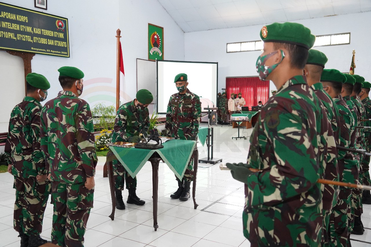 LensaHukum.co.id - IMG 20200803 WA0008 - 9 Jabatan Strategis di Lingkungan Korem 071/Wijayakusuma Diserahterimakan