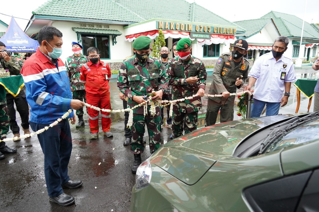 LensaHukum.co.id - IMG 20200815 WA0007 - Danrem 071 / Wijayakusuma Louncing Mobil Ambulance Bantuan Pertamina Cilacap